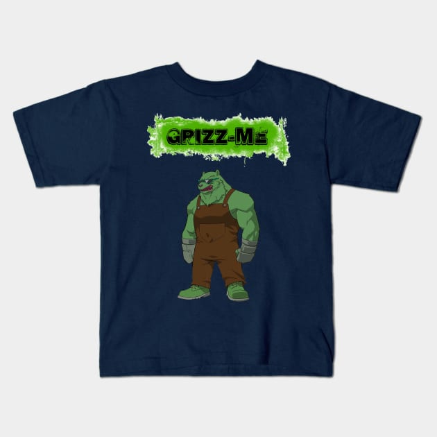 Grizz-Me Kids T-Shirt by Kenshinro7